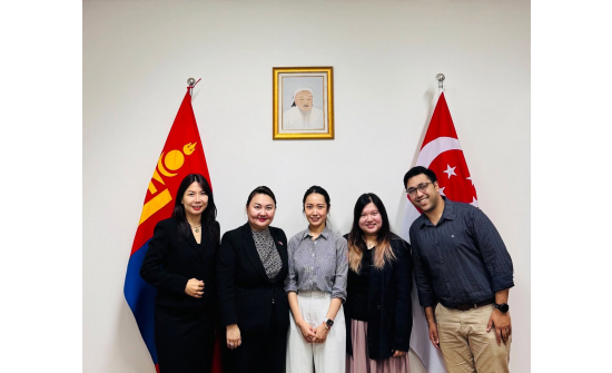 MONGOLIA AND SINGAPORE DISCUSS CARBON-MARKET COOPERATION