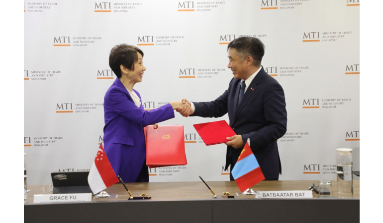 Монгол Улсын Засгийн газар болон Бүгд Найрамдах Сингапур Улсын Засгийн газар хоорондын 5 дахь хэлэлцээр байгуулагдав.